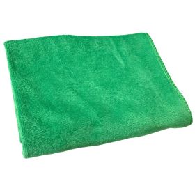 Car Cleaning Towel Sanding Absorbent Wash Car Wipes (Option: Green-35x75cm)